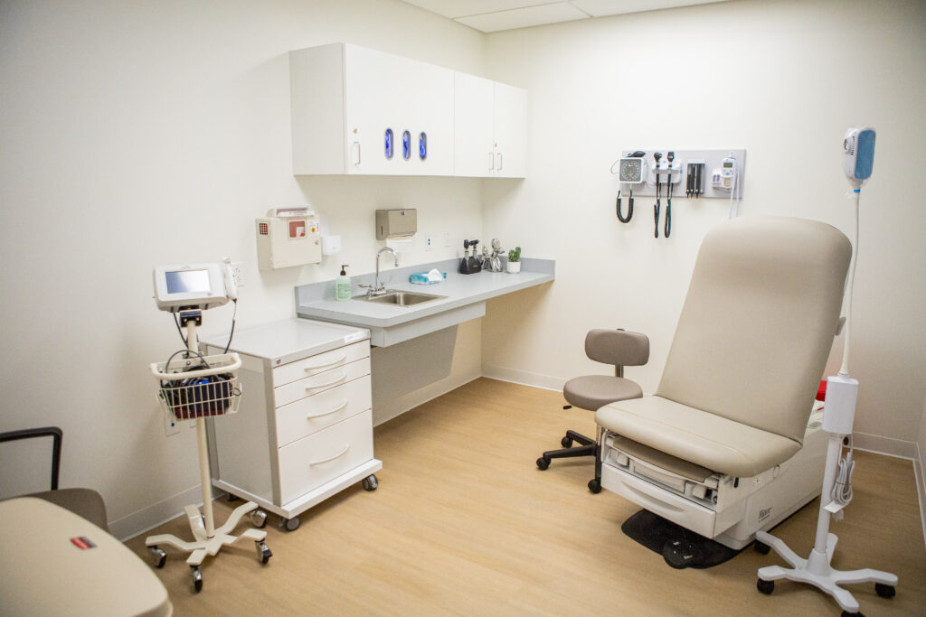 New exam room