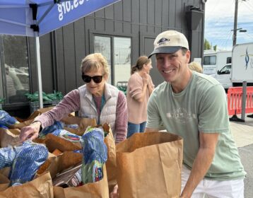 Giving Back at Thanksgiving Food Distribution 2024