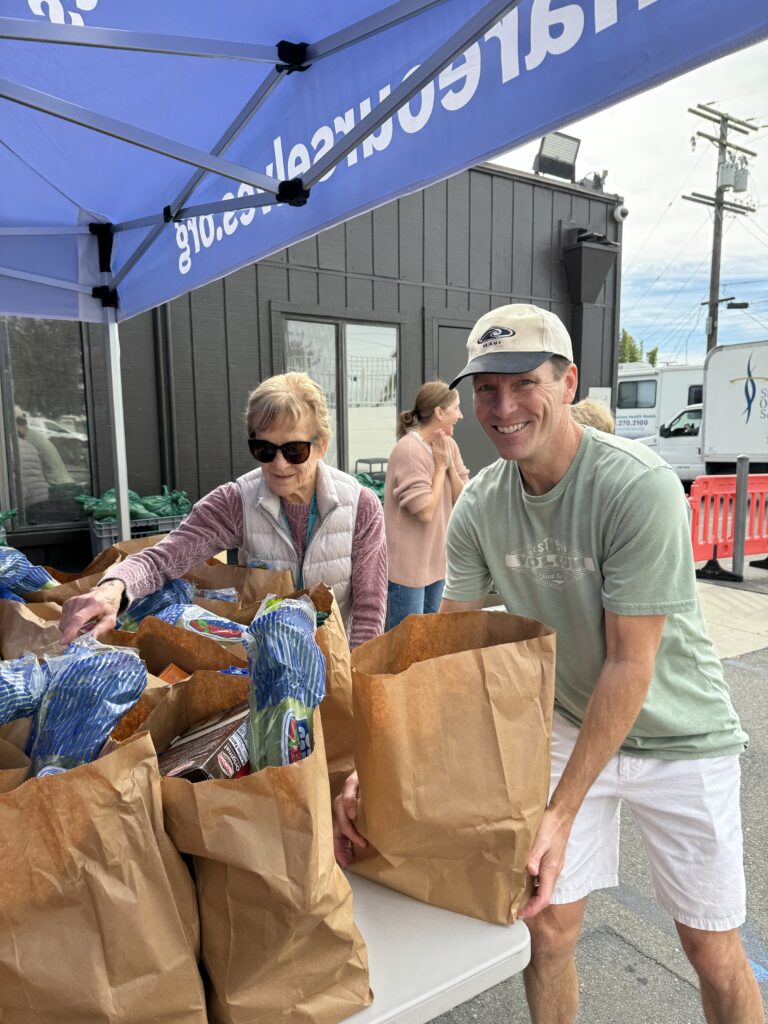 Giving Back at Thanksgiving Food Distribution 2024