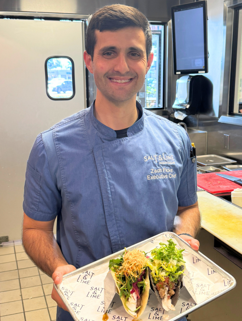 Chef Zach Ficke from Salt & Lime Modern Taqueria in Costa Mesa